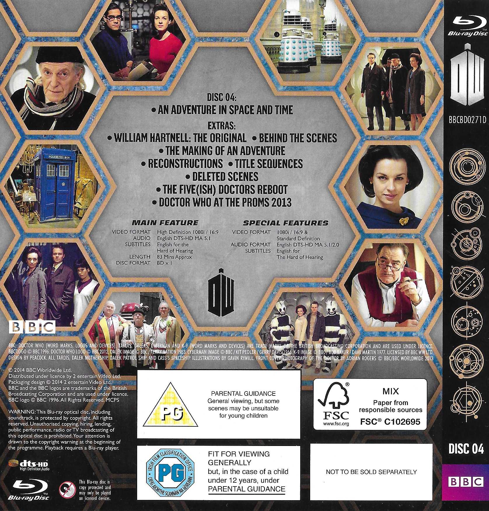 Picture of BBCBD 0271 04 Doctor Who - An adventure in space and time by artist Mark Gatiss from the BBC records and Tapes library